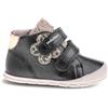Pablosky Ziggy 059810, Stivali alla Moda Bambina, Nero, 18 EU Larga