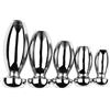 BDSMJOY 5pcs Dilatatore uretrale cavo in Acciaio inox, sonde uretrali dilatatore spina del pene in metallo, Uomo Sex Toy Pene Plug Masturbatore uretrale