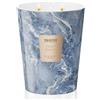 M&SENSE Candela Profumata Grandi 990g Brezza Oceanica, 3 Stoppini 150H Dura, Naturali Cera di Soia Non Tossico Candele, Marmo Vetro Room Decor, Regalo di Lusso per Donne/Natale, Home Scented Oversize