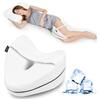 LITSPOT Cuscino per Gambe e Ginocchia per Dormire sul Fianco, Cuscino Rinfrescante per Gambe in Memory Foam per Alleviare Dolori alla Schiena, all'anca, alla Sciatica e alle Articolazioni