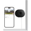 ZOSI 2K Telecamera di Sorveglianza per Finestre, 2,4/5 GHz, Visione Notturna a Colori, Rilevamento AI di Persone & Veicoli, Memoria Cloud/Scheda, Alimentazione Plug-in, C680