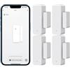 PHOVOLT Sensore porta WiFi, Tuya Smart Door Window Sensor, sensore finestra allarme in tempo reale compatibile con Alexa Google Assistant, sensore di contatto aperto porta di sicurezza domestica (4)