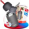alpina contenitori ermetici per alimenti - tazza termica 730 ml lavabile in lavastoviglie con compensazione pressione - Cibi caldi e freddi a lungo I Borraccia termica in acciaio inox senza BPA