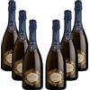 6 Bottiglie Prosecco Extra Dry - Bianco - 2024 - 750 Ml