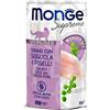 MONGE SUPREME GATTO STERILIZZATO TONNO CON SOGLIOLA E PISELLI 80 G Bustina
