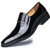EndoraDore Uomo Pelle Loafers Dress Shoe Pointed Toe Slip On Mocassini Driving Shoes Moda Party Business Shoes