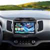 CAMECHO [Qualcomm 8-Core] Android 15 Autoradio per Kia Sportage 3 III SL (2010-2016), 4+64G Nav Wireless Carplay DSP, 9 Stereo WiFi Android Auto FM/RDS Bluetooth 5.1 MirrorLink +Telecamera Posteriore