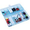 BAKAJI Set da Cucito 78 Pezzi Scatola per Cucire da Viaggio Portatile con Ago e Filo