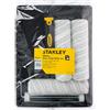STANLEY Set Pittore Stanley con 3 Rulli 23cm e Vaschetta Pittura Verniciare Pareti Casa