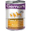 Gemon - Puppy & Junior Bocconi con Pollo e Tacchino - 415 gr