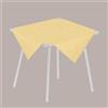 LUCGEL 25 Pz Tovaglia in Carta Airlaid Mono Fabric Ambra 100x100 cm