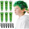 Byhoo Colore dei capelli temporaneo verde Tubetto Liquido, temporaneo Verde per tutti i tipi di capelli e colori di capelli