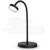 ALPHA ELETTRONICA Lampada da tavolo LED 4,8W 3000K 145lm corpo snodato nero touch 3 step JOlight Alpha Elettronica JO382N [09181000]