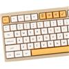 Sumgsn PBT Keycaps 137 tasti profilo XDA DYE-SUB personalizzato bianco giallo miele latte tastiera inglese keycap adatto per tastiera meccanica da gioco (inglese)