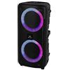 Trevi XFest XF 440 KB Altoparlante Amplificato Portatile Trolley 30W, USB, Micro SD, AUX-IN, Bluetooth e Funzione TWS, Batteria Integrata, Karaoke Party Speaker con Microfono Incluso