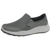 Skechers 232515 Carattere, Scarpe da ginnastica Uomo, Rivestimento Duraleather In Rete Carbone, 39.5 EU