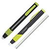 Q-CONNECT 35289 Pen Connect crayon-gomme presa soft sezione cursore autobloccante colori assortiti