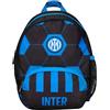 Seven Zaino Asilo Small, F.C. INTER Calcio, Nero Blu - Tasche Laterali Porta Borraccia, Tasca Frontale, Zainetto Asilo Bambino - Zaino Scuola Kid