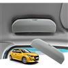 GAFAT Peugeot 208 e-208/ Peugeot 2008 e-2008 Restyling 2020-2025 2026 Porta Occhiali da Sole Custodia, Peugeot 208 Contenitore Organizer, Peugeot 2008 Accessori [OEM Originale] (Grigio)