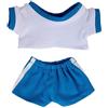 niannyyhouse Set di Abbigliamento per Bambola di Peluche, 10 cm, 15 cm, 20 cm, T-Shirt a Contrasto, Pantaloni, Abbigliamento Sportivo, Vestiti Morbidi per Bambola di Peluche, Accessori per Travestirsi