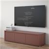 LBSIGN Mobile TV Da Terra 3 Ante 170x40x40 Design Moderno Lehman Terracotta