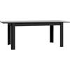 LBSIGN Tavolo Allungabile 90x160-206 Cm Da Arredo Interno Lehman Rovere Nero