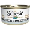 Schesir cat tonno spigola 85g