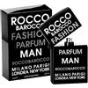 Roccobarocco - Man Fashion Eau De Parfum Uomo - Profumo Uomo Dalla Fragranza Agrumata, Speziata, Legnosa e dall'originale dolcezza. Flacone Da 75 Ml