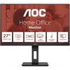 AOC MONITOR AOC LED 27'' Wide 27E3QAF IPS 1920x1080 4ms 300cd/mq 1.300:1 2x2W MM Reg.H PIVOT HDMI DP