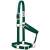 Weaver Equine Weaver Leather, Cavezza basica regolabile in nylon, verde scuro (hunter green), 2,5 cm, per cavalli grandi