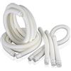Gre AR2100 - Kit tubi per filtro piscina Ø38 mm, con 2 terminali, galleggianti e resistenti all'abrasione
