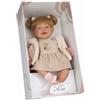 GIOCHERIA Arias Bambola Reborn Elegance Laura da 45 cm con Accessori Inclusi 3anni+