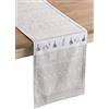 Maison d' Hermine Runner da tavola Cozy Christmas in 100% cotone per feste cene festività cucina Ringraziamento / Natale (50cm x 150cm)
