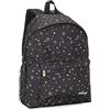 COMIX - Zaino Dots Scuola Media, Elementare e Superiore per Bambini e Ragazzi, con Schienale Imbottito e Rinforzato, Spallacci Regolabili e Vano Principale + Tasca Frontale con Zip - cm30x17x40h