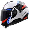LS2 - Casco LS2 - Casco FF910 Advant II Triple Bianco / Blue / Rosso