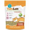 Leopet Tofulett Lettiera al Tofu per Gatti Agglomerante in Pellet Naturale e Inodore 6Lt