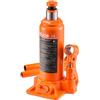 VEVOR Cric a Bottiglia Pneumatico Idraulico da 6 Tonnellate Intervallo di Sollevamento da 195 a 375 mm, Martinetto a Bottiglia Pneumatico Manuale con Pompa per Auto, Camion, SUV, Arancione