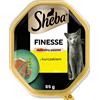 SHEBA Finesse vaschetta 85 g - alimento umido completo per gatti adulti, con pollo, in paté