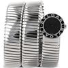Bvlgari Pre-Owned - Tubogas 19mm anni 2000 - Donna - acciaio - Taglia unica - Nero