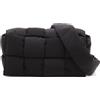 Bottega Veneta Pre-Owned - Borsa a tracolla Tech Cassette piccola imbottita 2015-2024 - Donna - nylon - Taglia unica - Nero