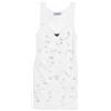 Prada Pre-Owned - Abito con logo anni 2010 - Donna - cotone/cotone - 36 - WHITE