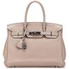 Hermès Pre-Owned - Borsa a mano Birkin Retourne 30 in pelle Clemence 2010 - Donna - pelle di vitello - Taglia unica - Marrone