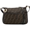 Fendi Pre-Owned - Borsa a tracolla Chef in tela con motivo Zucca 2010-2025 - Donna - pelle di vitello/tela - Taglia unica - Marrone