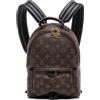 Louis Vuitton Pre-Owned - Zaino Palm Springs PM con monogramma 2016 - unisex - tela/pelle di vitello - Taglia unica - Marrone