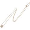 Cartier - Collana Trinity in oro bianco 18 carati con diamanti anni 2010 - Donna - oro giallo 18kt - Taglia unica