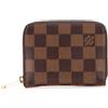 Louis Vuitton Pre-Owned - Portamonete Zippy in tela Damier Ebene 2019 - Donna - tela - Taglia unica - Marrone