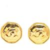 CHANEL Pre-Owned - Orecchini a clip CC placcati in oro 1995 - Donna - placcatura in oro - Taglia unica