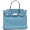 Hermès Pre-Owned - Borsa a mano Birkin Retourne 30 in pelle Togo 2014 - Donna - pelle di vitello - Taglia unica - Blu