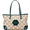 Gucci Pre-Owned - Borsa tote 100th Anniversary in tela GG con ricamo a fiori Ophidia media 2016-2025 - Donna - tela/pelle di vitello - Taglia unica -