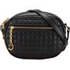 Celine Pre-Owned - Borsa a tracolla in pelle di vitello trapuntata con ciondolo C 2019 - Donna - pelle di vitello - Taglia unica - Nero